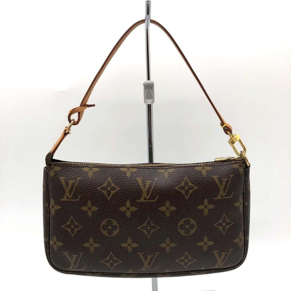 LOUIS VUITTON Brown Monogram Pochette Mini Bag - Picture 2 of 10